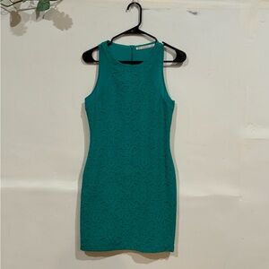 Zara Teal Mini Dress